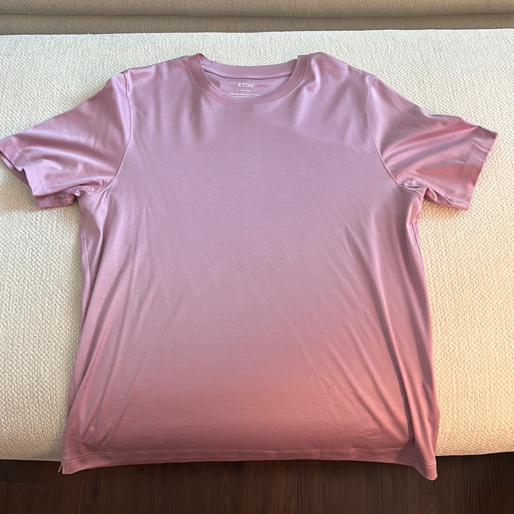 ETON t shirt, size L slim fit, 100% cotton